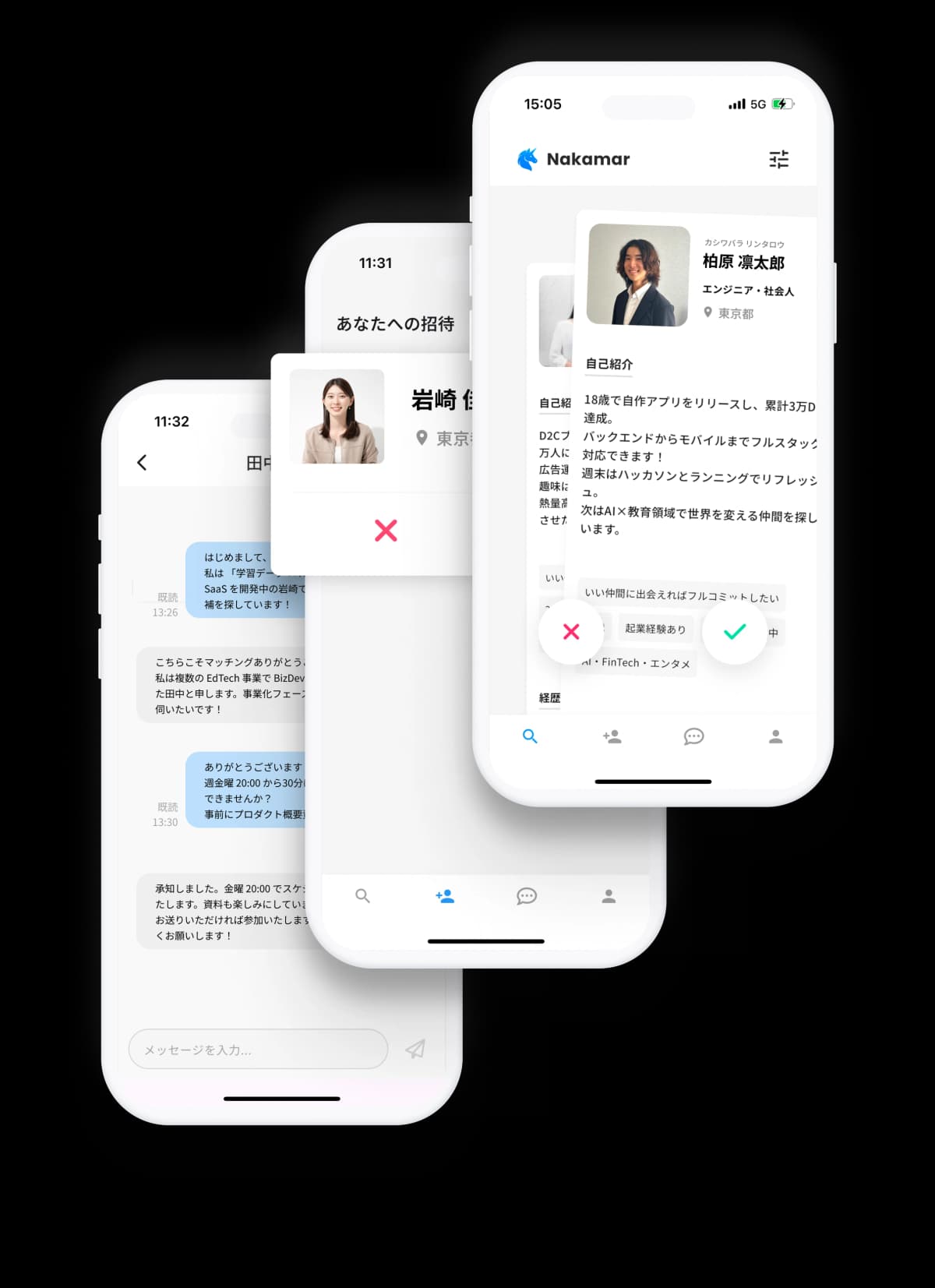 stacked mockups